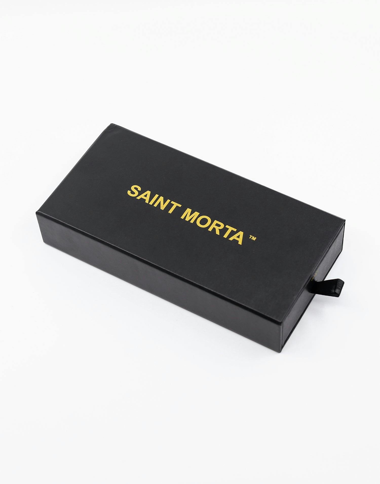 Saint Morta Interlink 20" Necklace Iced White Gold