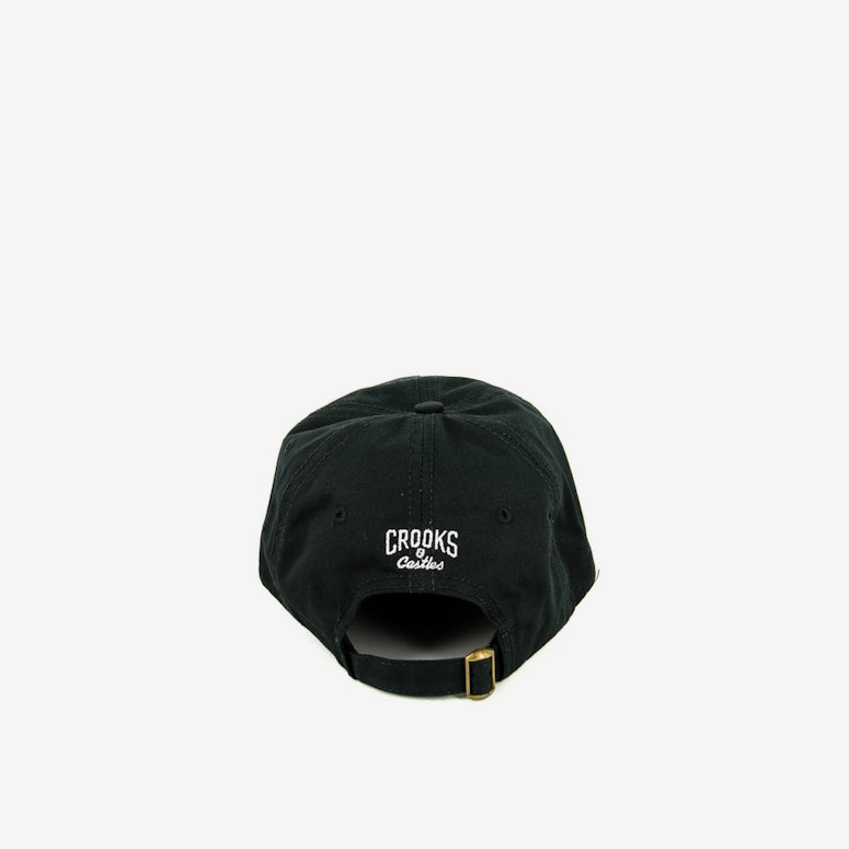 Crooks & Castles Cocaine & Caviar Dad Hat Black