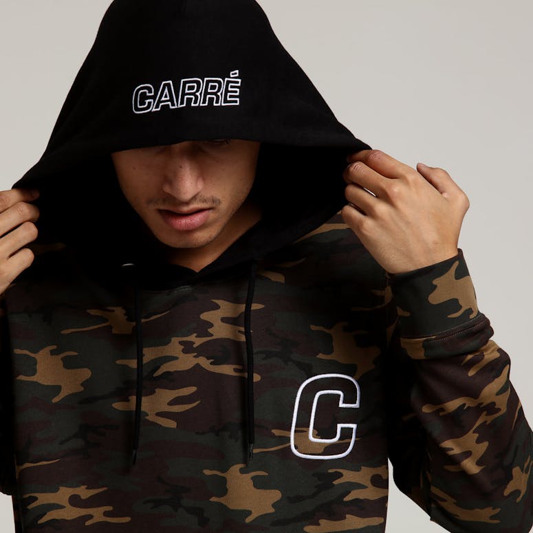 Carré Opposer Hoodie Camo/Black