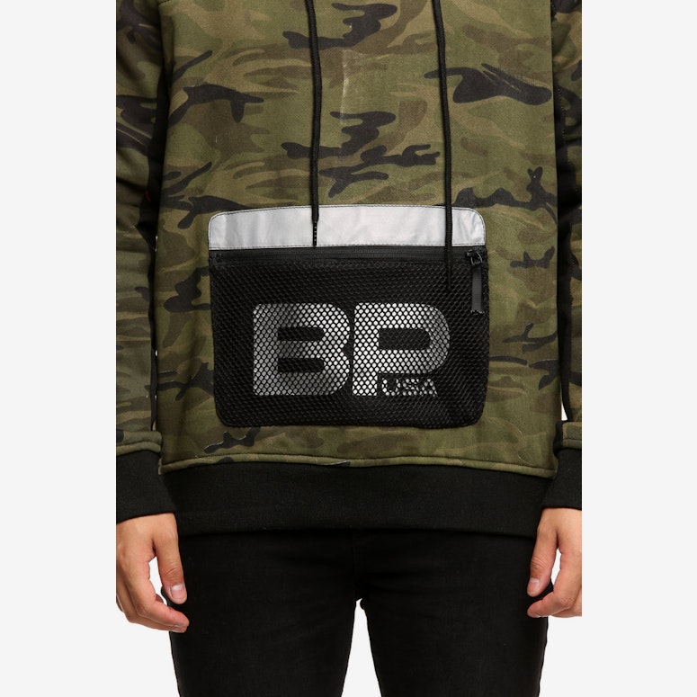 Black Pyramid Space Hoodie Camo