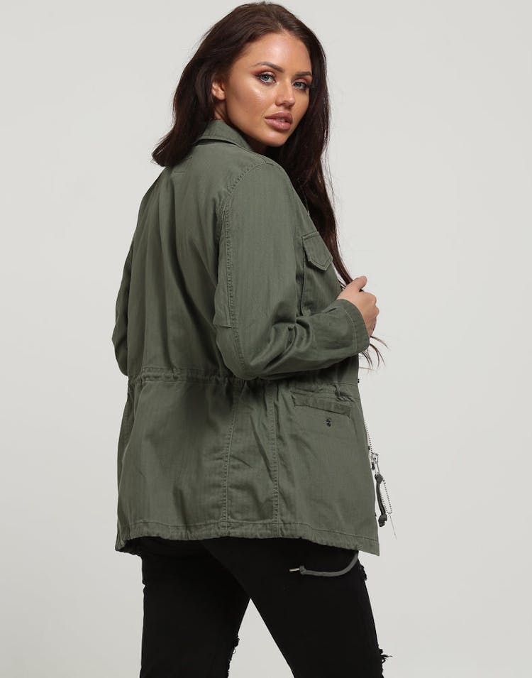 Alpha Industries Women's Revival Field Coat Olive
