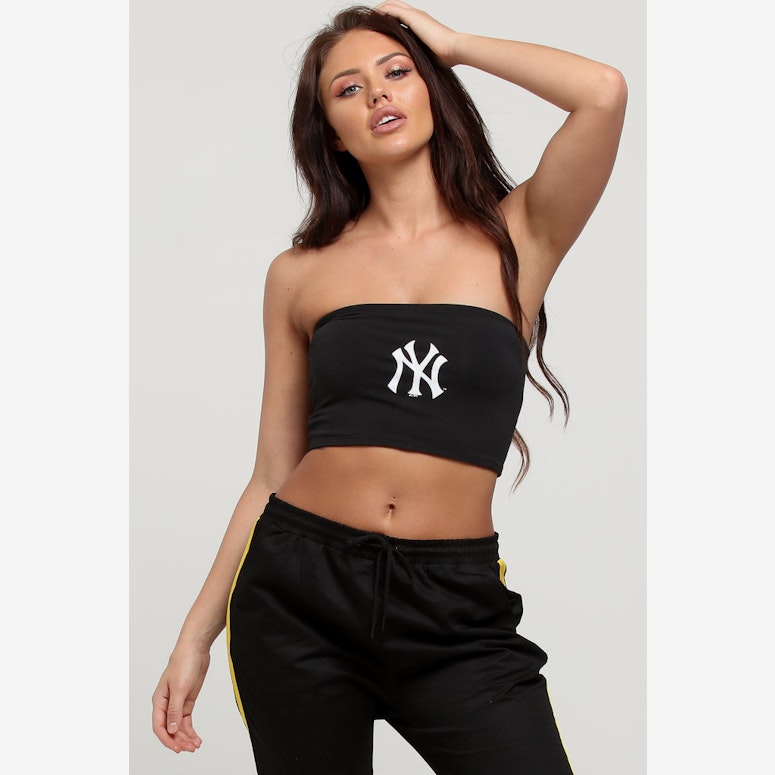 Majestic Athletic Women's Yankees Bandeau Black