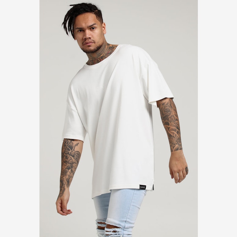 Carré Centre Terreux SS Tee Off White