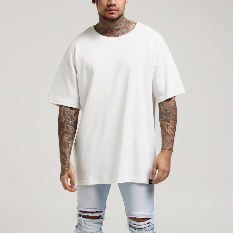 Carré Centre Terreux SS Tee Off White