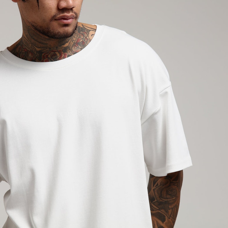 Carré Centre Terreux SS Tee Off White