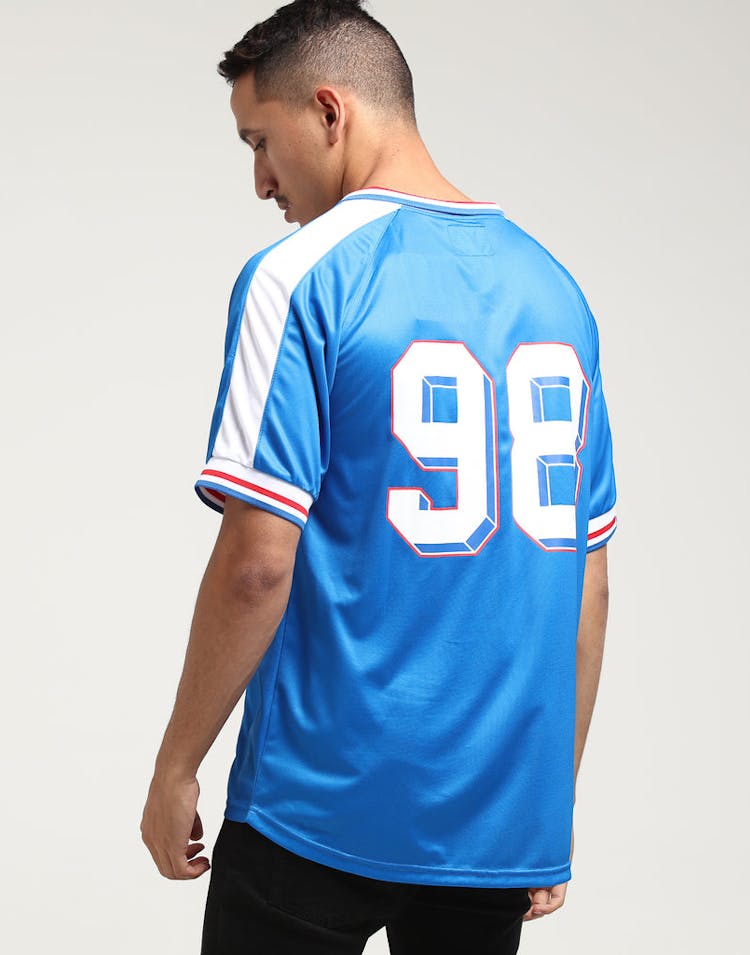 Carré Victor Football Jersey Blue