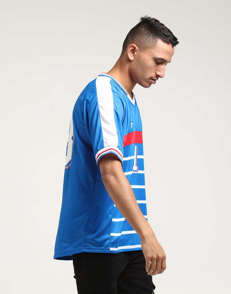 Carré Victor Football Jersey Blue