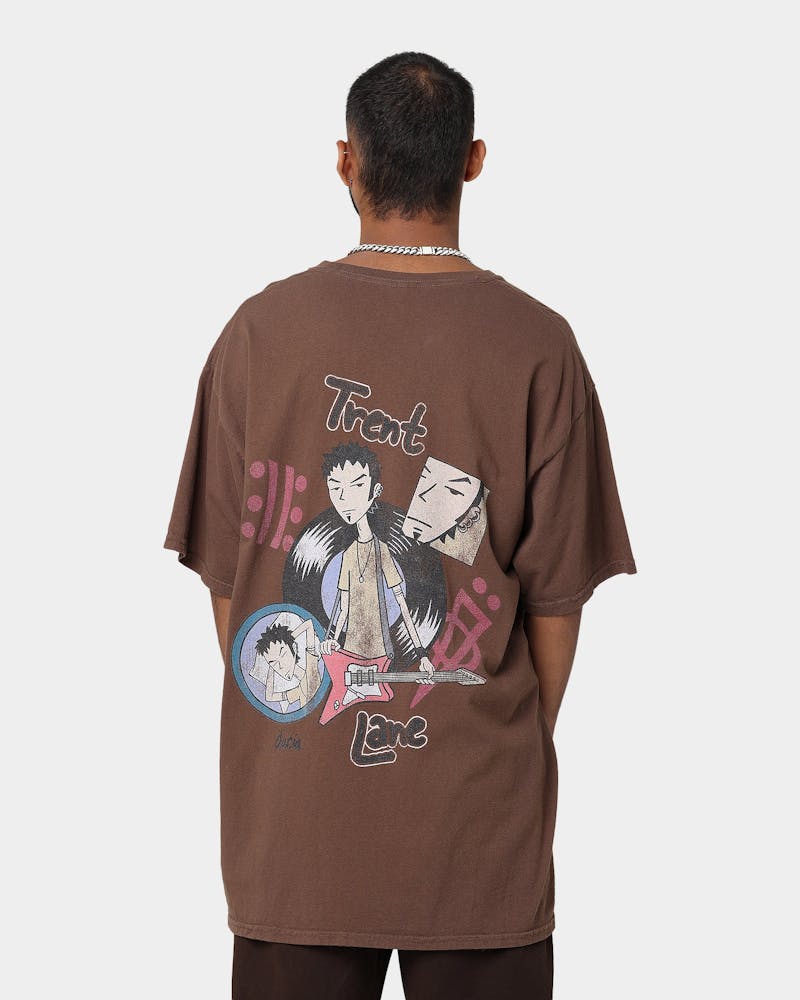 American Thrift X Daria Trent Lane Vintage T-Shirt Brown thumbnail - 3