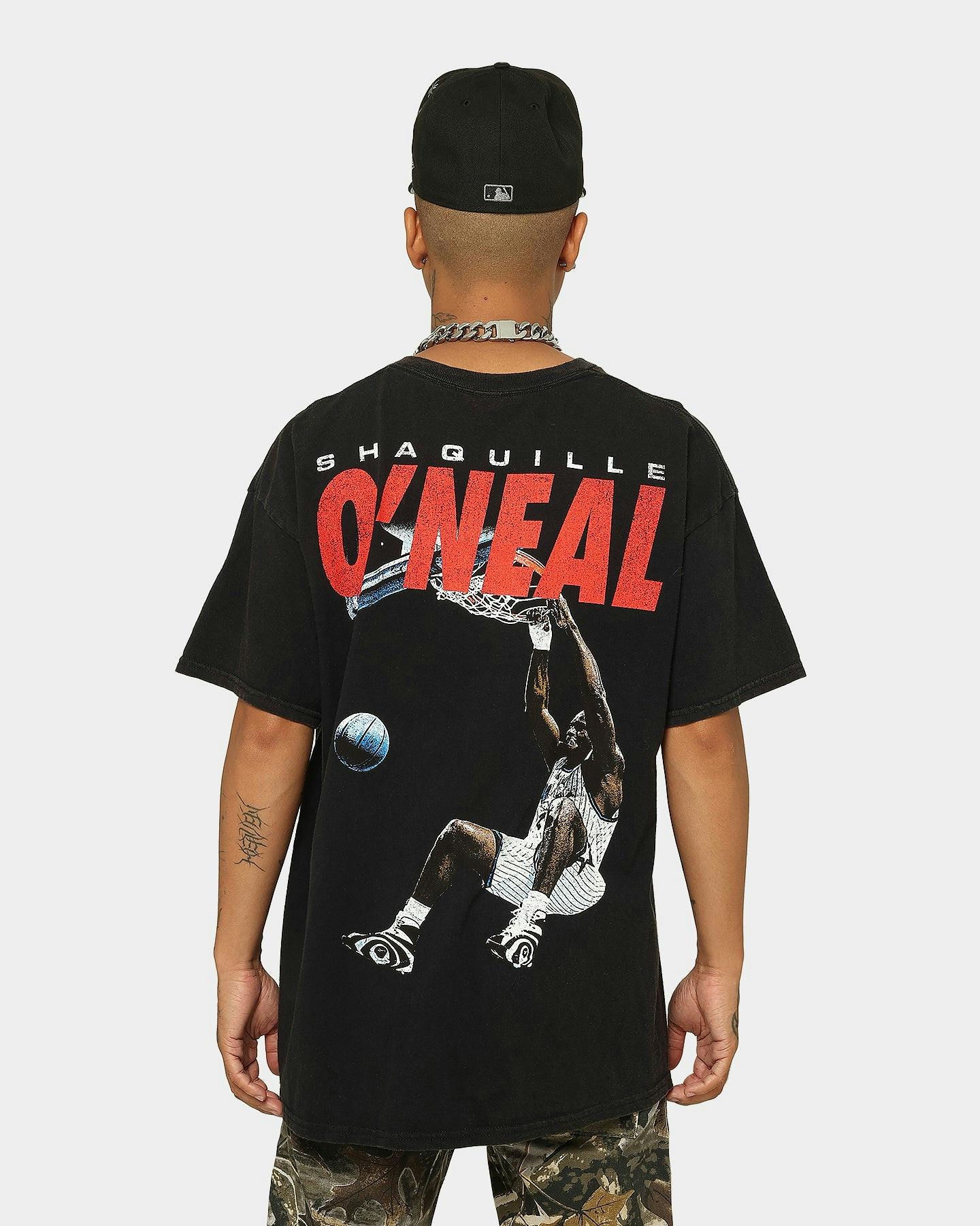 Goat Crew X Shaq Dunk Vintage T-Shirt Washed Black