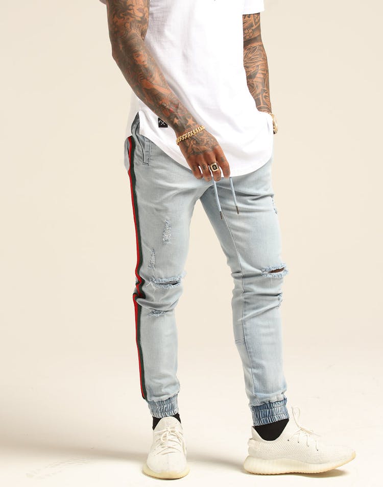 Saint Morta Prestige Jogger Pant Light Blue