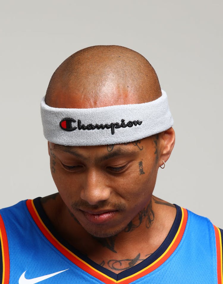 Champion Terry Headband Silver