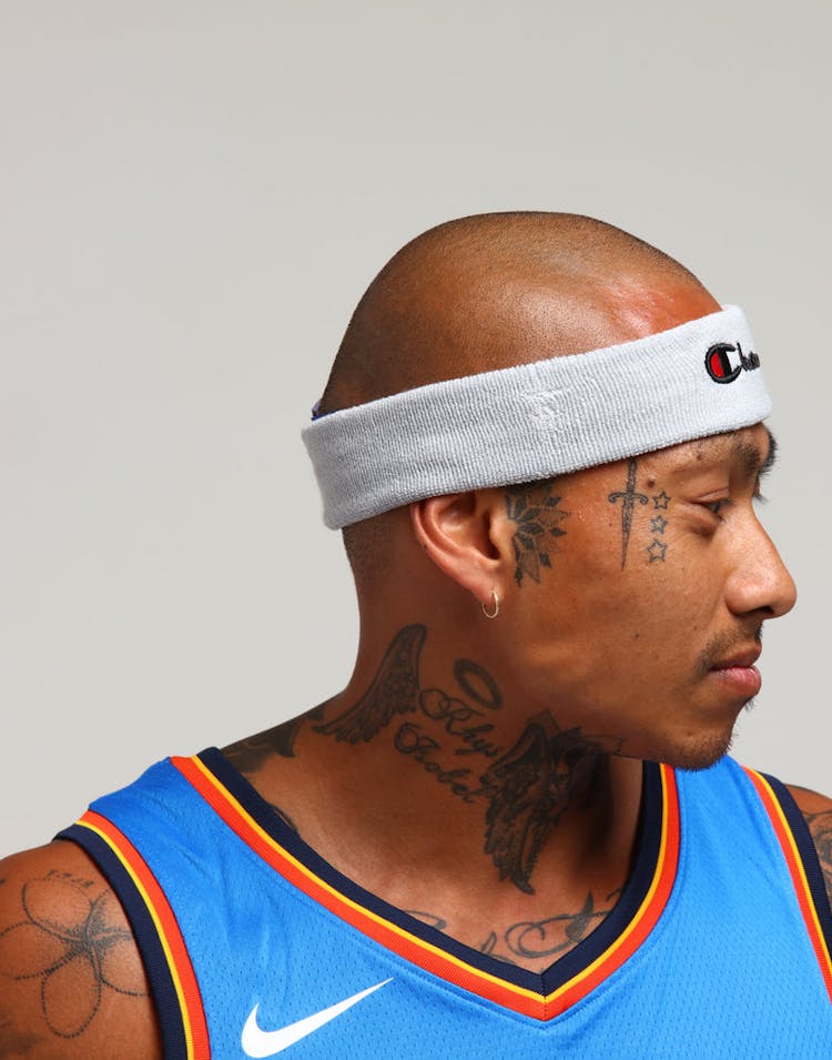 Champion Terry Headband Silver