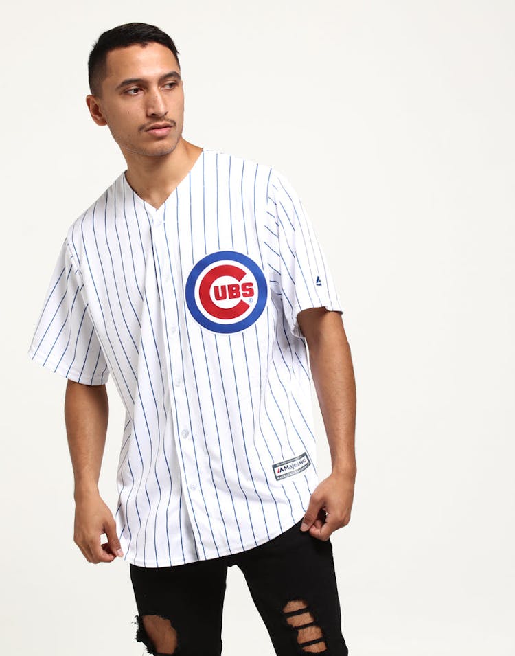 Majestic Athletic Chicago Cubs Home Cool Base Jersey White/Royal