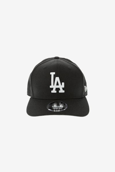 New Era Los Angeles Dodgers 950 Original Fit Precurve TPU Logo Snapback Black/White