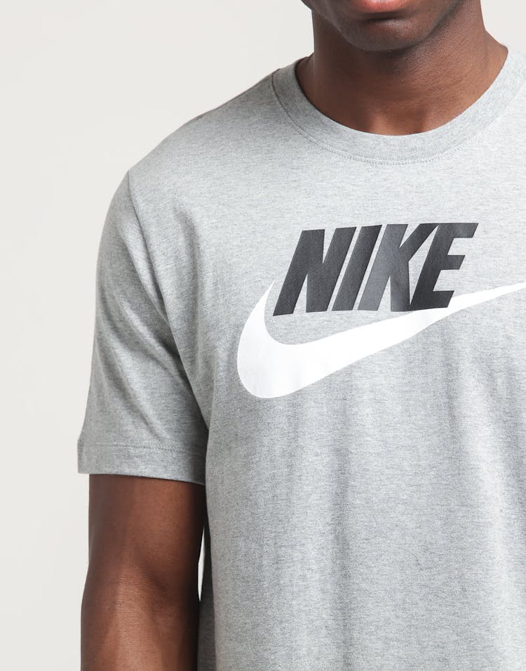 NIKE SPORTSWEAR SS TEE Heather/Black/White