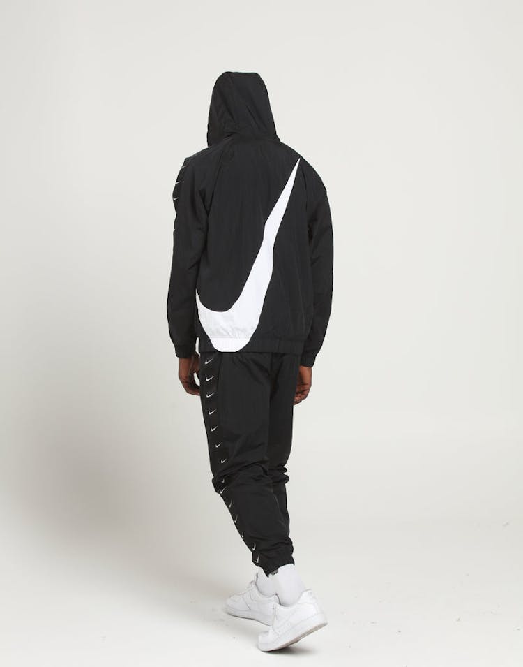 Nike Sportswear Swoosh Jacket Black/White/White