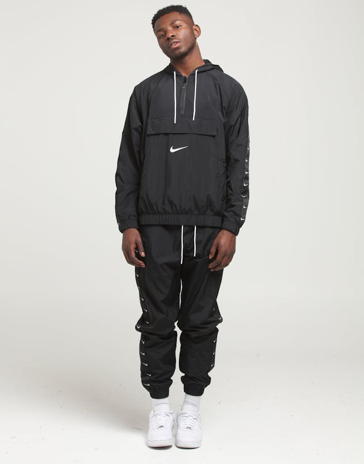 Nike Sportswear Swoosh Jacket Black/White/White