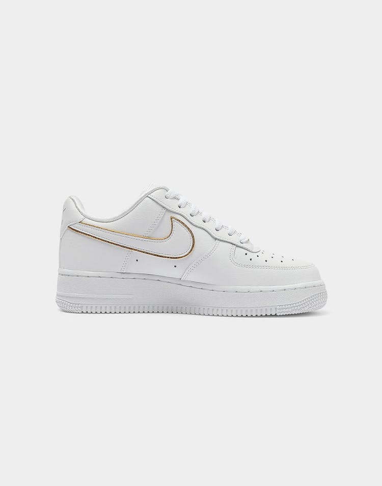 Nike Women's Air Force 1 '07 Essential White/Gold