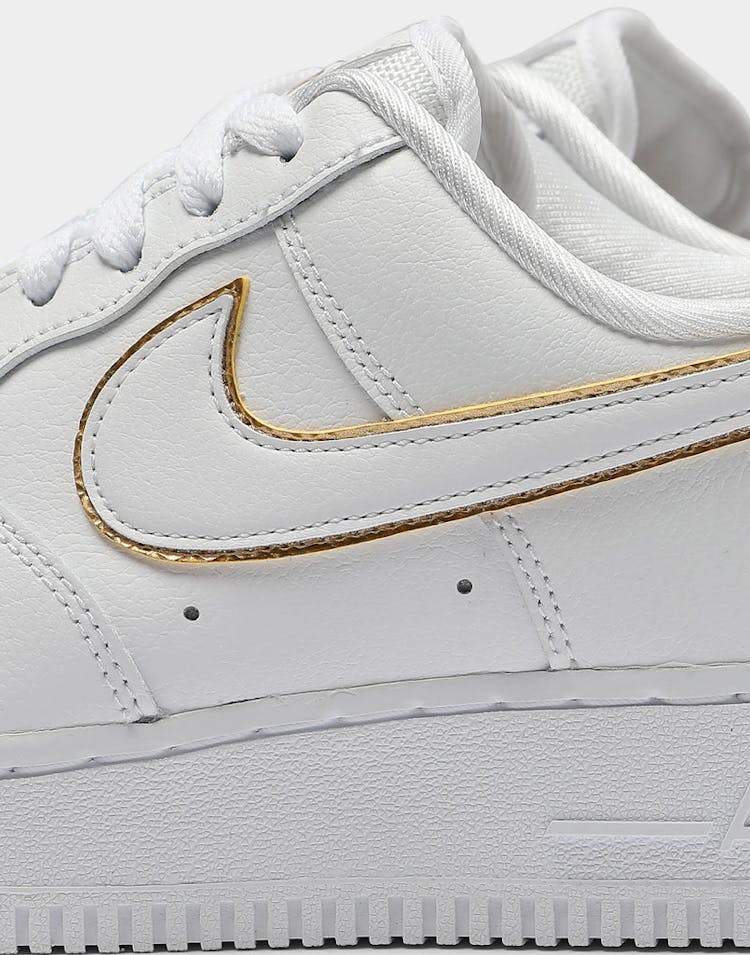 Nike Women's Air Force 1 '07 Essential White/Gold