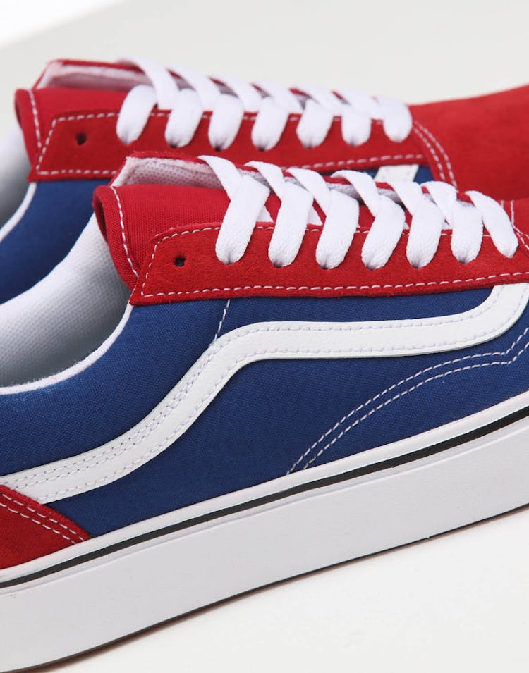 Vans UA Comfycush Old Skool Chilli Pepper/True Blue