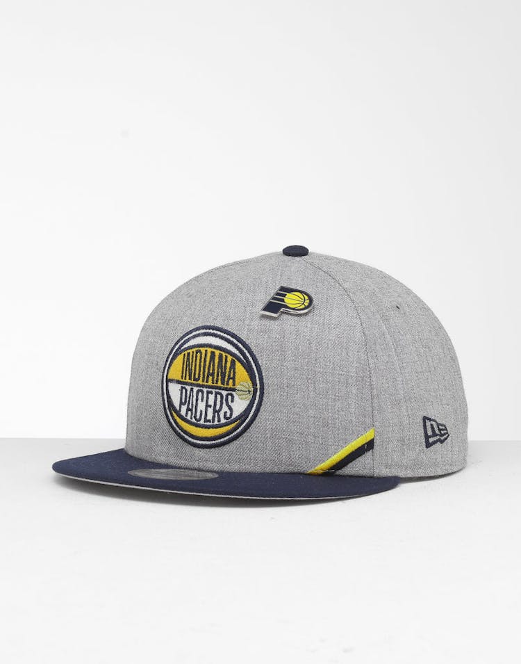 New Era Indiana Pacers 9Fifty NBA Draft Snapback Navy/OTC