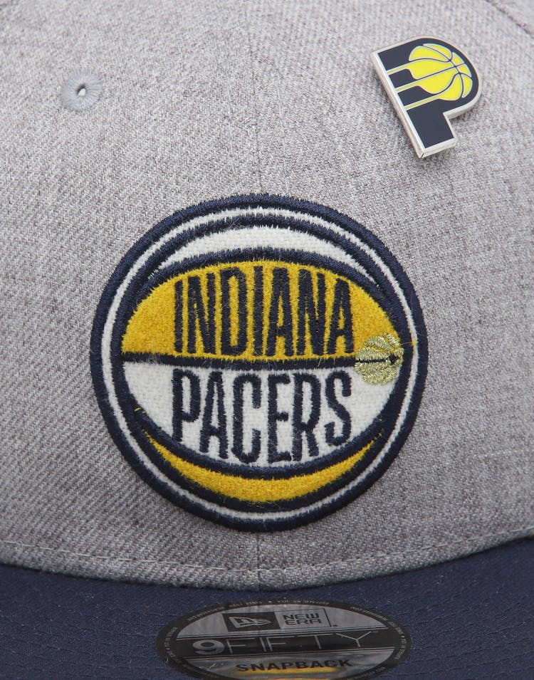 New Era Indiana Pacers 9Fifty NBA Draft Snapback Navy/OTC