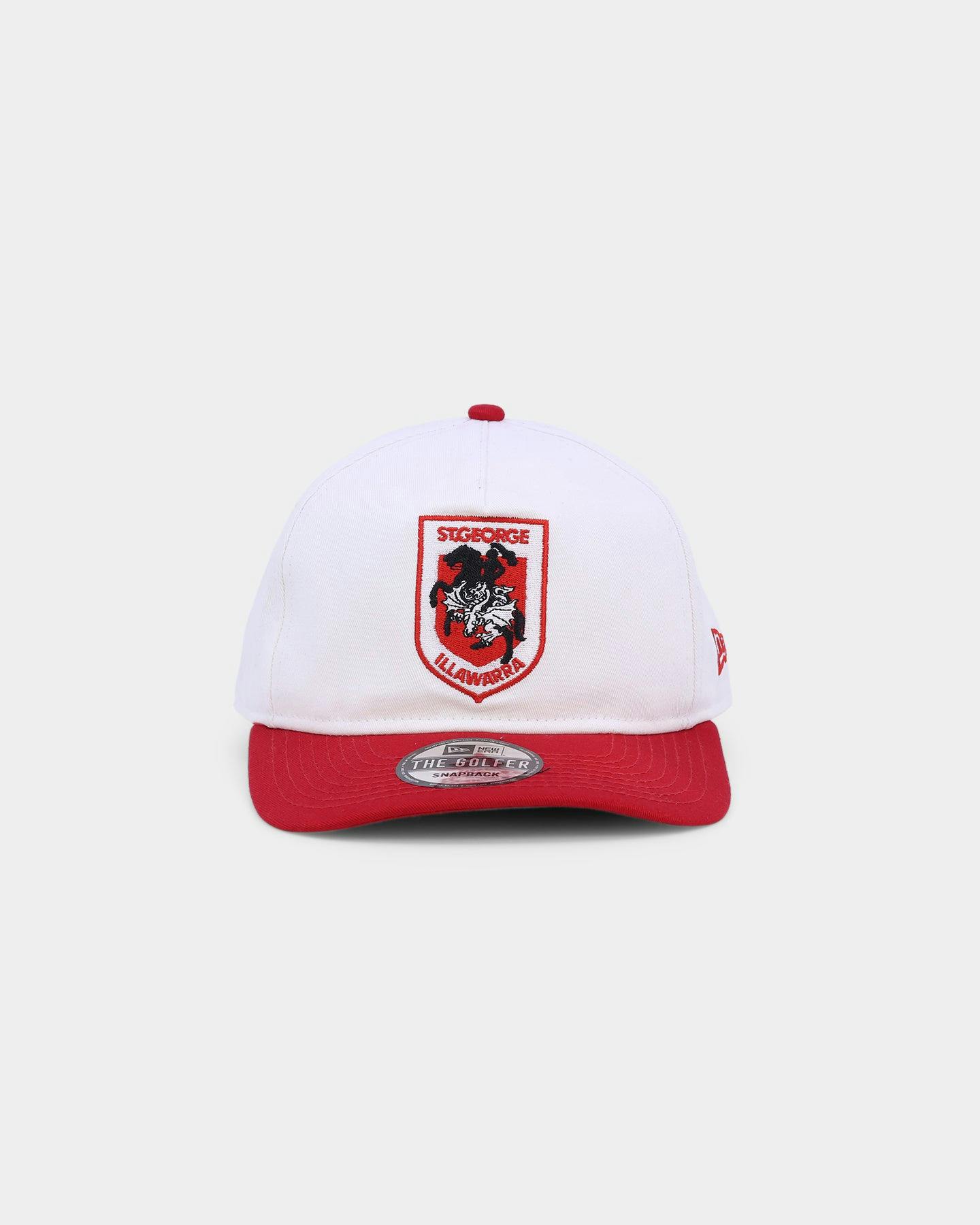 New Era St George Illawarra Dragons NRL '22 Old Golfer Snapback Red