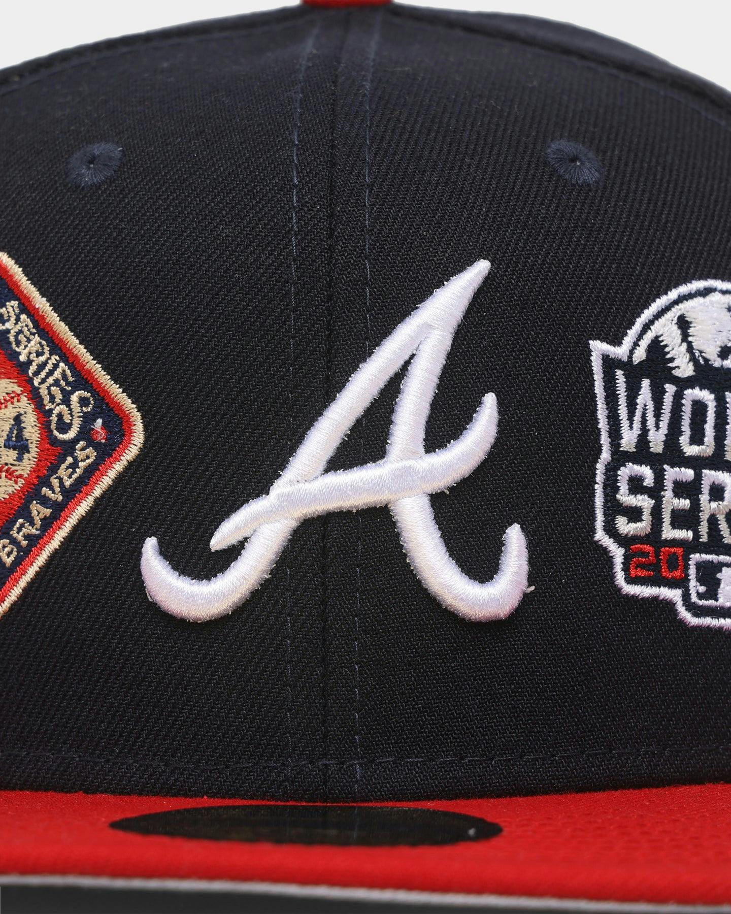 New Era Atlanta Braves 'Historic Champs' 59FIFTY Fitted Navy