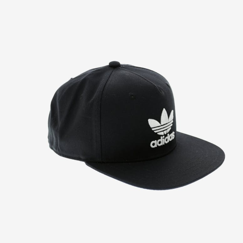 Adidas AC Trefoil Flat Peak Snapback Black/white