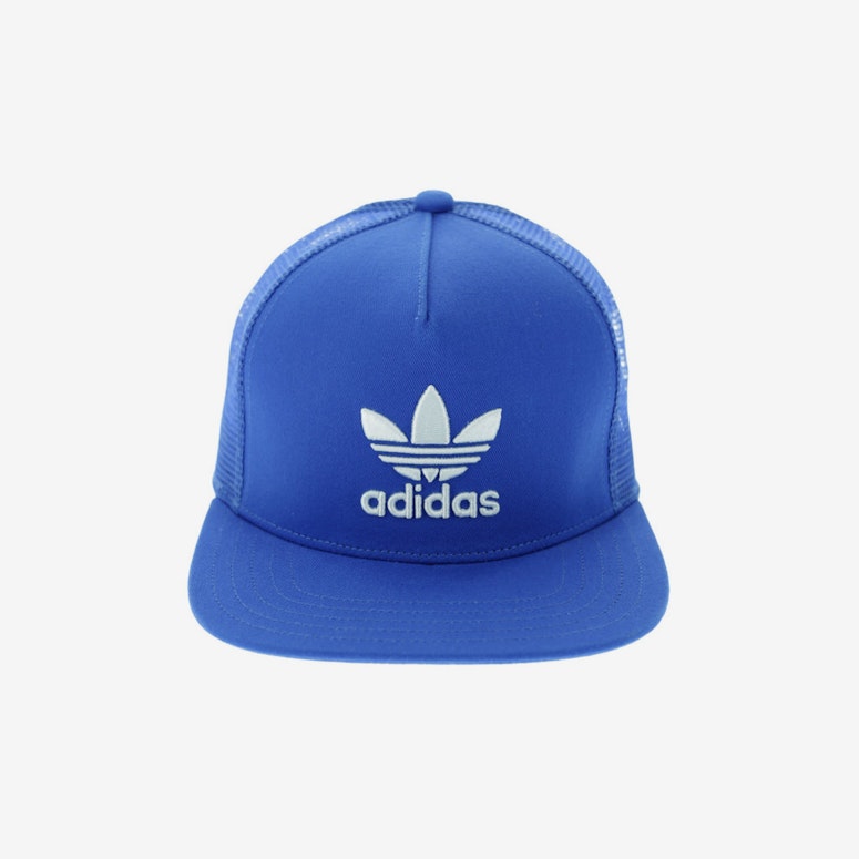 Adidas Trefoil Flat Peak Trucker Blue