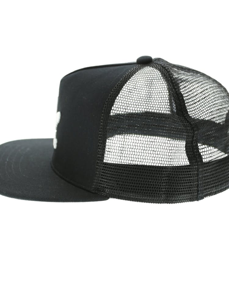 Adidas Trefoil Flat Peak Trucker Black
