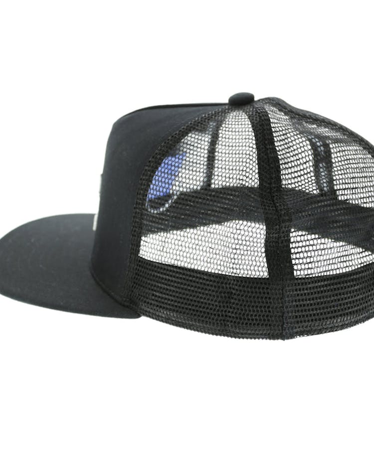Adidas Trefoil Flat Peak Trucker Black