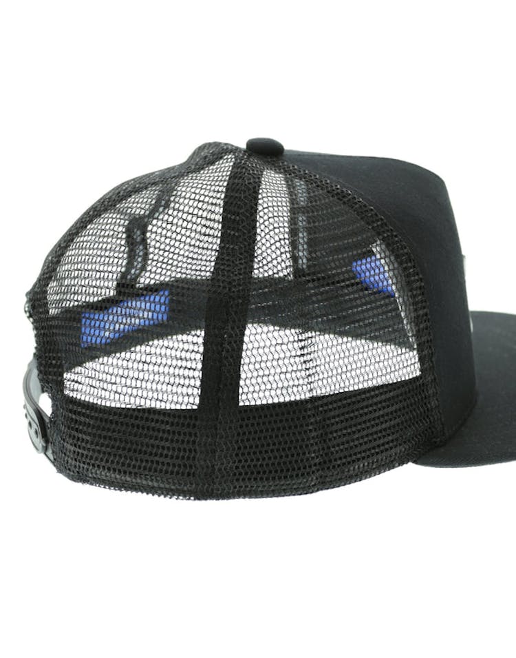 Adidas Trefoil Flat Peak Trucker Black