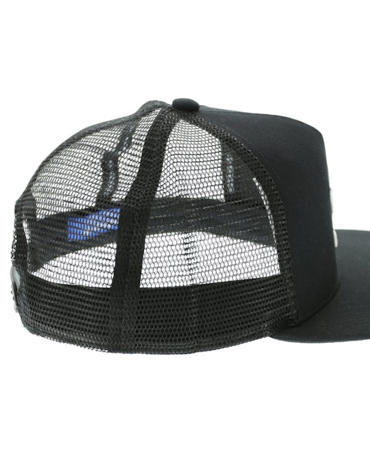 Adidas Trefoil Flat Peak Trucker Black