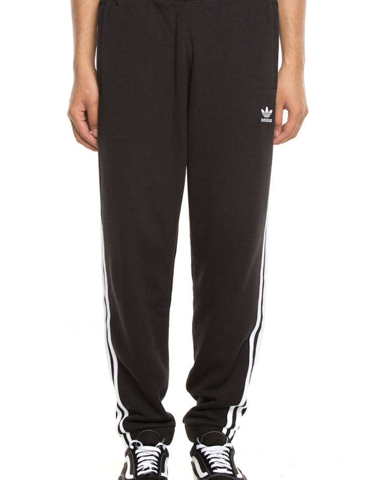 Adidas 3-Stripes Sweat Pants Black