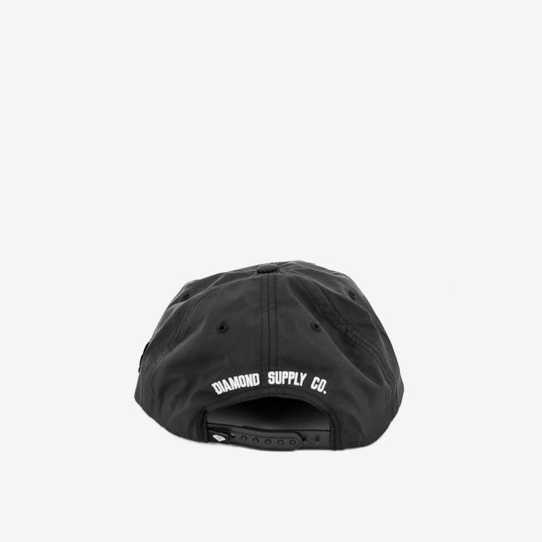 Diamond Supply UN Polo Nylon Snapback Black