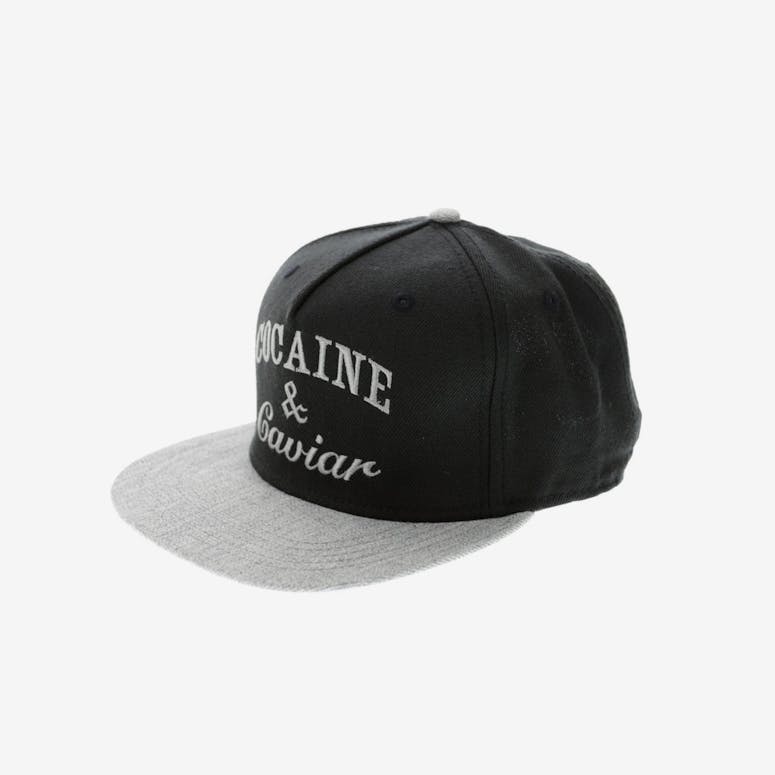 Cocaine & Caviar Snapback Black/charcoal