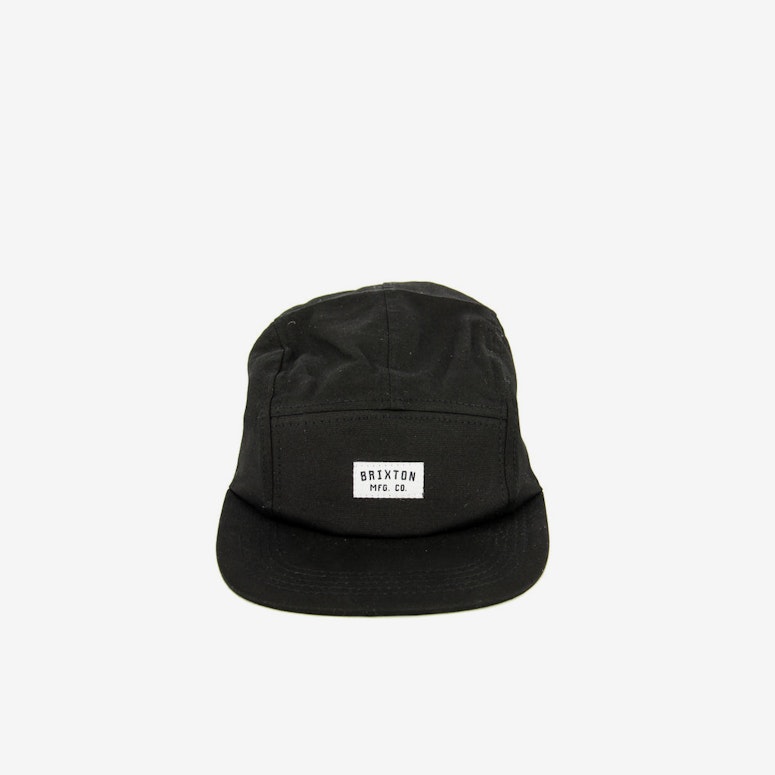 Hendrick Five Panel Cap Black