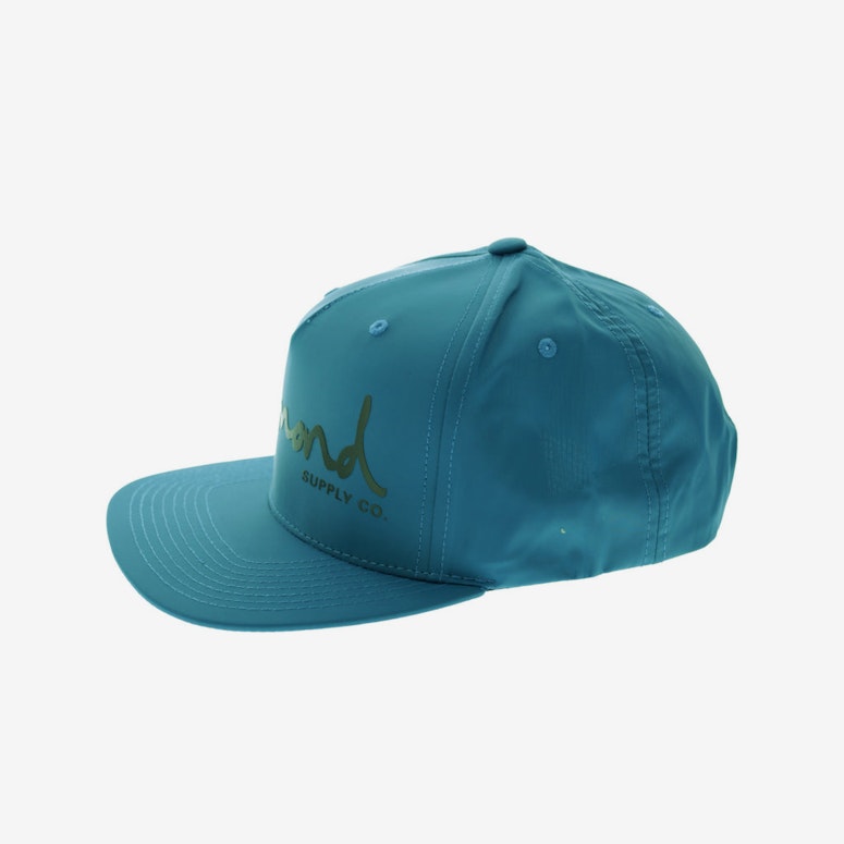 Diamond Supply OG Script Satin Snapback Teal