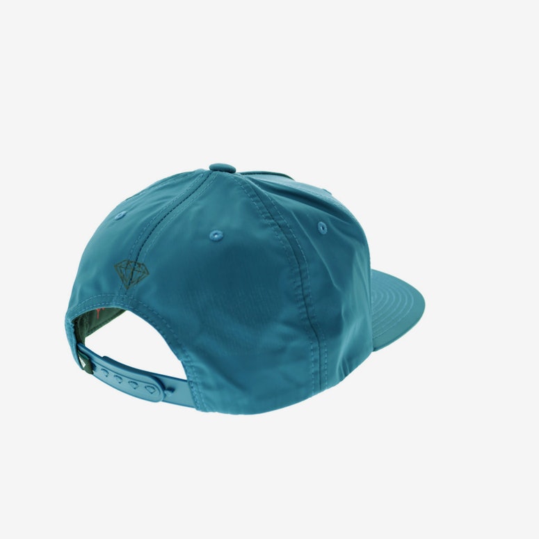 Diamond Supply OG Script Satin Snapback Teal