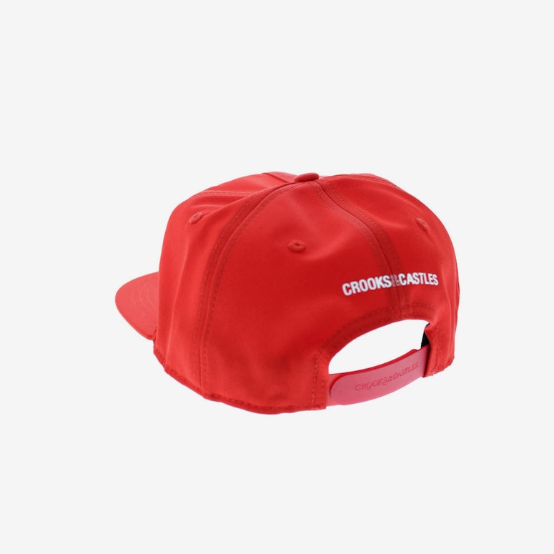 Crooks & Castles Corsica Snapback Red