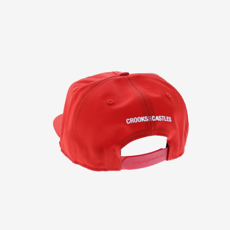 Crooks & Castles Corsica Snapback Red