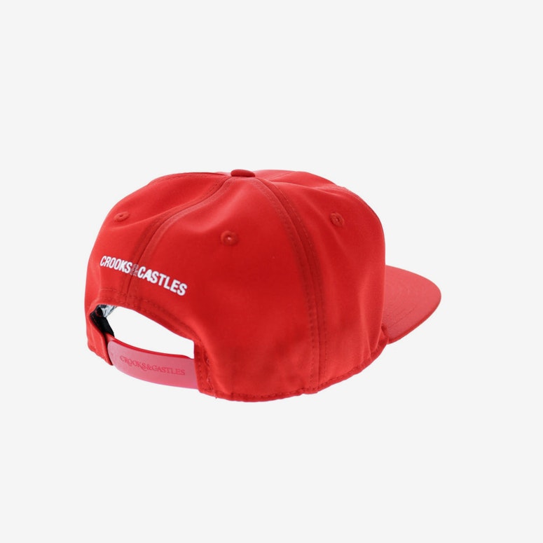 Crooks & Castles Corsica Snapback Red