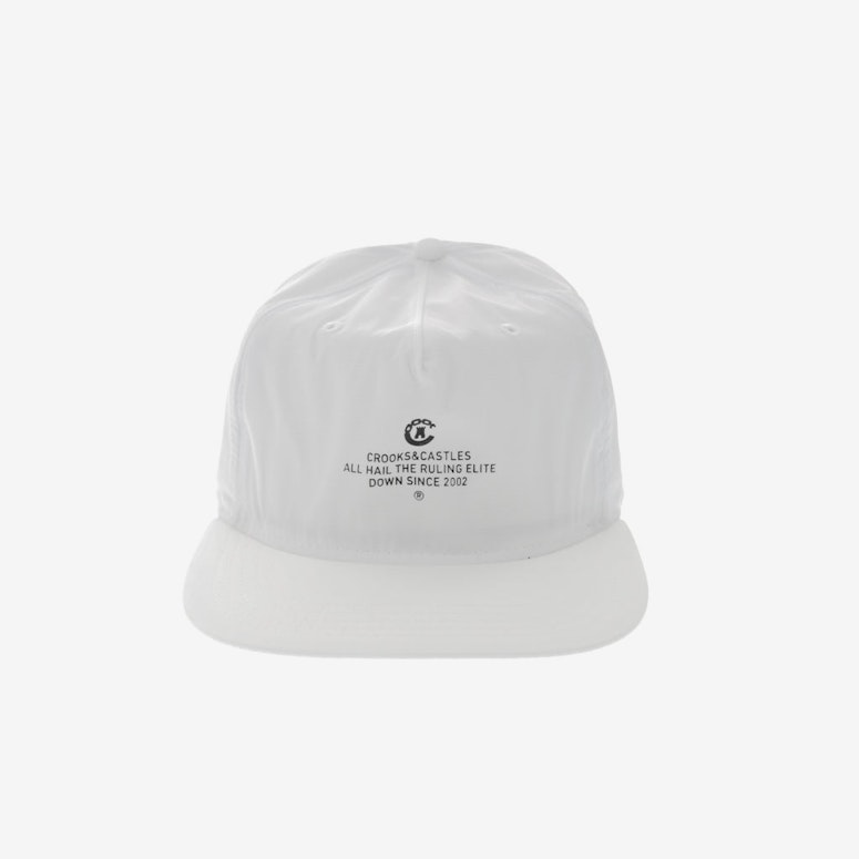 Crooks & Castles Rulers Strapback White