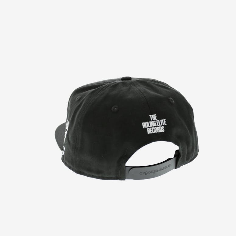 Crooks & Castles Label Snapback Black