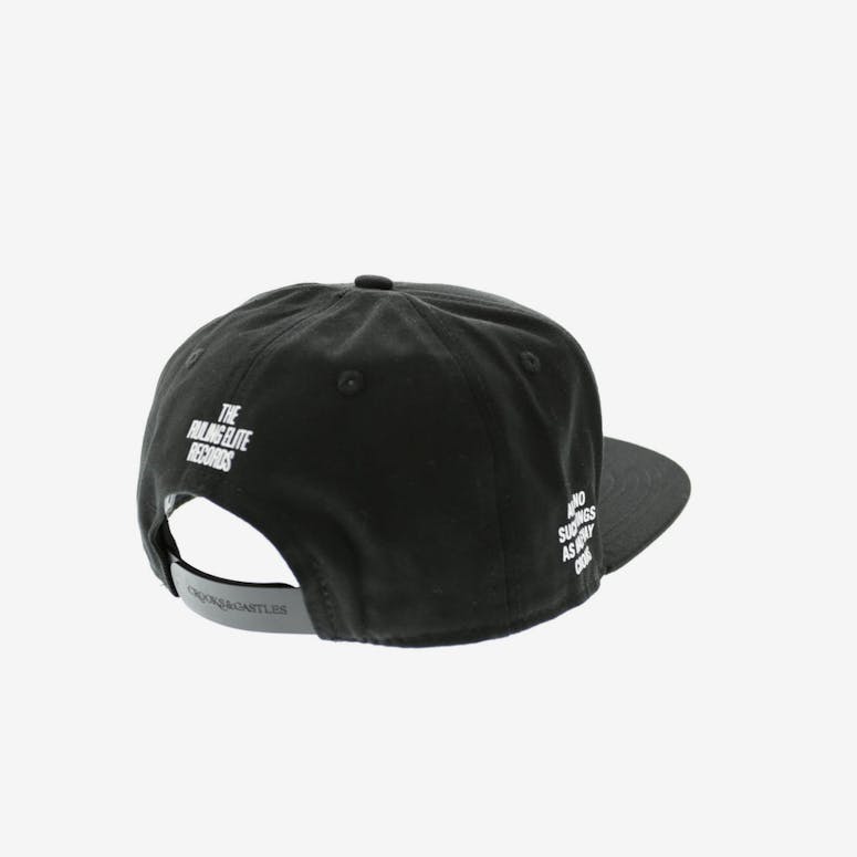 Crooks & Castles Label Snapback Black