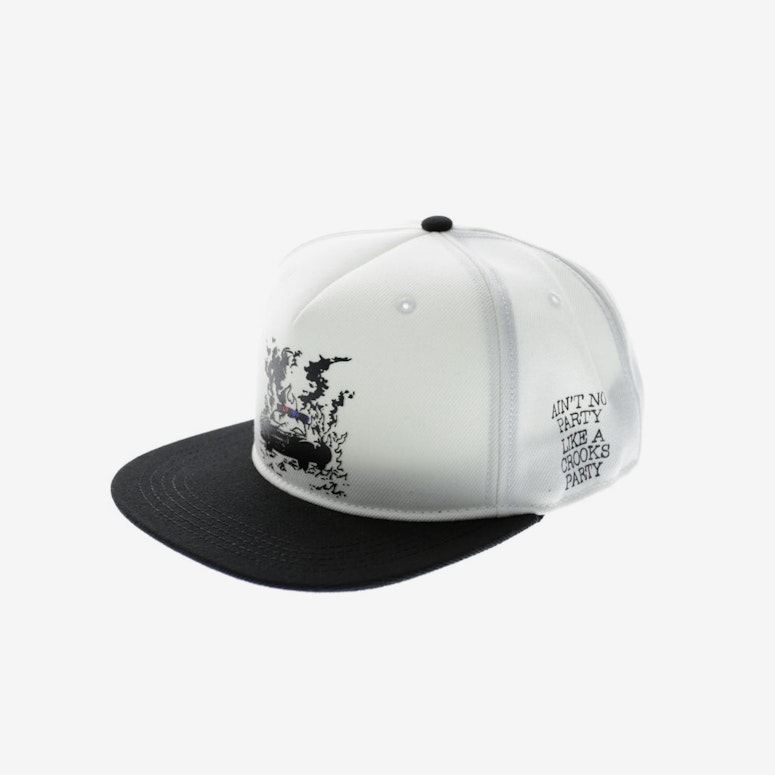 Crooks & Castles Ftp World Tour Snapback White/black