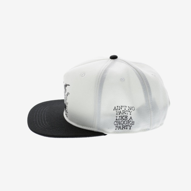 Crooks & Castles Ftp World Tour Snapback White/black