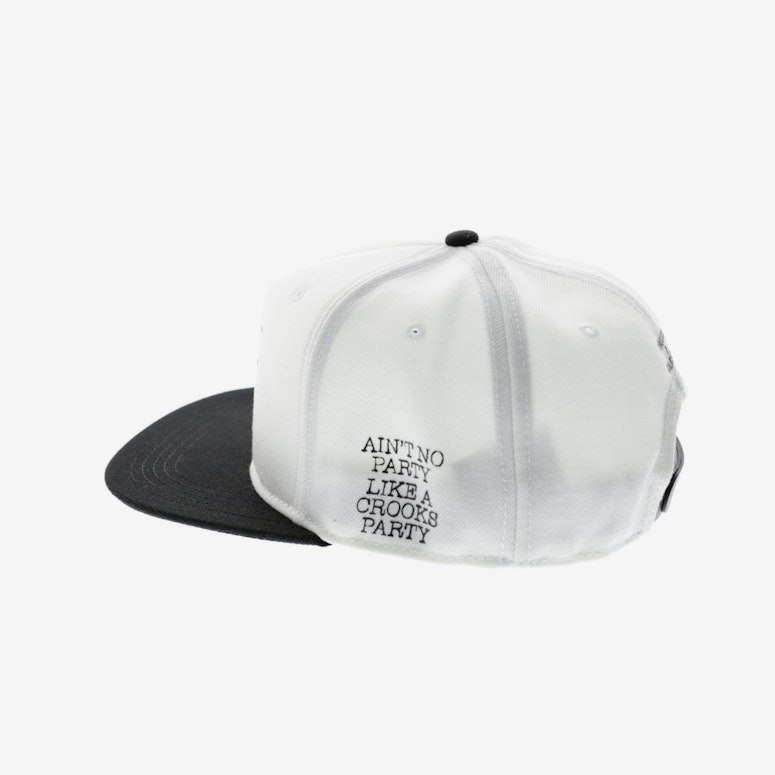 Crooks & Castles Ftp World Tour Snapback White/black