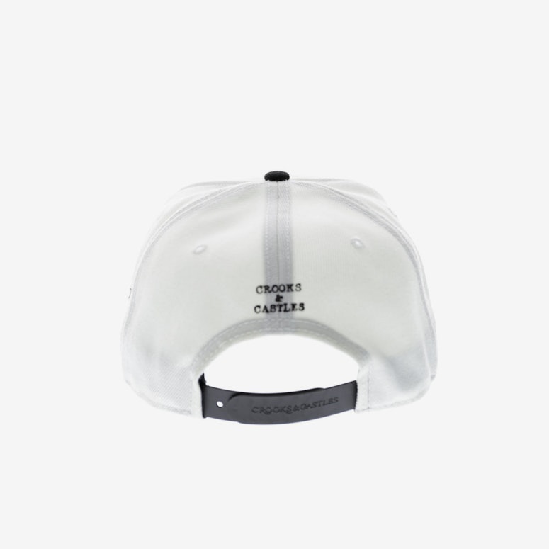 Crooks & Castles Ftp World Tour Snapback White/black